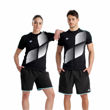 Imagen de UNISEX T-SHIRT TEAM LOGO 518 BLACK-WHITE-BLUE DIAMOND + 005651