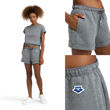 Imagen de WOMEN'S ICONS SHORT 521 DARK GREY HEATHER +  006234