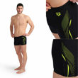 Imagen de MEN'S SWIM SHORT GRAPHIC 560 BLACK-SOFT GREEN + 005552