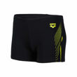 Imagen de BOY'S SWIM SHORT GRAPHIC 560 BLACK-SOFT GREEN + 005546