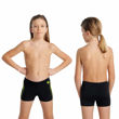Imagen de BOY'S SWIM SHORT GRAPHIC 560 BLACK-SOFT GREEN + 005546