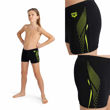 Imagen de BOY'S SWIM SHORT GRAPHIC 560 BLACK-SOFT GREEN + 005546