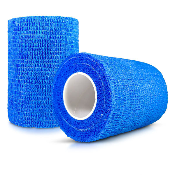 Imagen de Venda 7.5 cms. X 4.5 m. Celeste - Autoadhesiva Elástica Con Látex