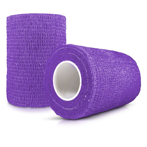 Imagen de Venda 7.5 cms. X 4.5 m. Púrpura - Autoadhesiva Elástica Con Látex