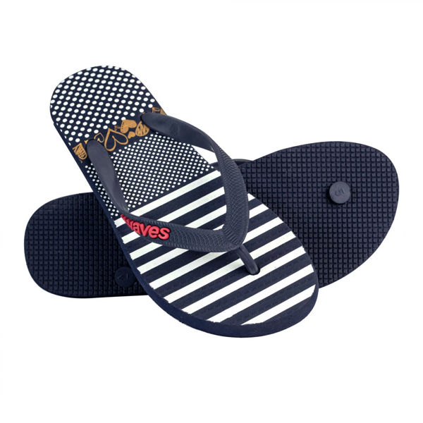 Imagen de Ojotas WAVES FLIP FLOPS Navy + HM0927