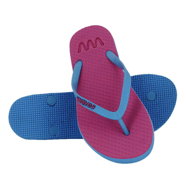 Imagen de Ojotas WAVES FLIP FLOPS Purple/Blue + HM0953