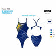 Imagen de ARENA WOMEN'S LIGHTECH HIGH URUGUAY - NAVY-YELLOW + 006947-700