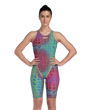 Imagen de ARENA WOMEN'S POWERSKIN ST NEXT LIMITED EDITION OPEN BACK - AURORA CAIMANO + 006349-303