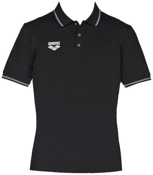 Imagen de UNISEX TEAM LINE SHORT SLEEVE POLO 50 BLACK + 1D34550