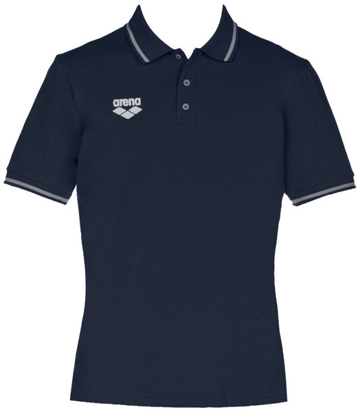 Imagen de UNISEX TEAM LINE SHORT SLEEVE POLO 70 NAVY + 1D345