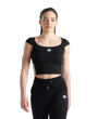 Imagen de WOMEN'S ICONS SOLID BRA TOP 501 BLACK-WHITE-BLACK + 005593