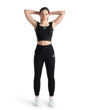 Imagen de WOMEN'S ICONS SOLID BRA TOP 501 BLACK-WHITE-BLACK + 005593