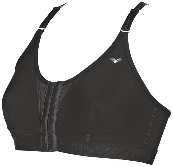 Imagen de WOMEN'S SPORTS BRA FLORA (D-CUP) 500 BLACK + 002160500