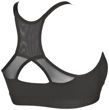 Imagen de WOMEN'S SPORTS BRA FLORA (D-CUP) 500 BLACK + 002160500