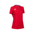 Imagen de WOMEN'S TEAM T-SHIRT PANEL 400 RED + 004892