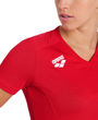 Imagen de WOMEN'S TEAM T-SHIRT PANEL 400 RED + 004892