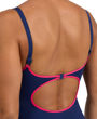 Imagen de WOMEN'S ARENA TANIA CLIP BACK SWIMSUIT ONE PIECE - NAVY-FREAK ROSE + 005974-790