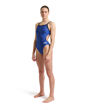 Imagen de ARENA WOMEN'S HYDRANGEA BOUQUET CHALLENGE BACK - BLACK-TEAM ROYAL + 006648-200