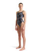 Imagen de ARENA WOMEN'S HYDRANGEA BOUQUET CHALLENGE BACK - BLACK-TEAM BLACK + 006648-500