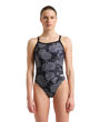 Imagen de ARENA WOMEN'S HYDRANGEA BOUQUET CHALLENGE BACK - BLACK-TEAM BLACK + 006648-500