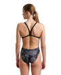 Imagen de ARENA WOMEN'S HYDRANGEA BOUQUET CHALLENGE BACK - BLACK-TEAM BLACK + 006648-500