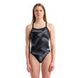 Imagen de WOMEN'S HALFTONE SWIMSUIT CHALLENGE BACK - BLACK-TEAM BLACK + 006706-500