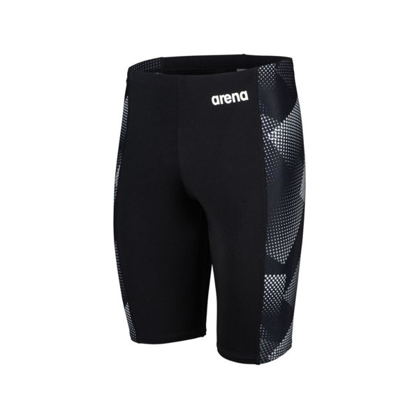 Imagen de MEN'S HALFTONE SWIM JAMMER - BLACK-TEAM BLACK + 007362-500