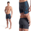 Imagen de MEN'S ARENA STRAIGHT LINES SWIM MID JAMMER - ASPHALT-BLUE RIVER + 007124-580