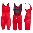 Imagen de ARENA WOMEN'S POWERSKIN CARBON AIR2 OPEN BACK - RED + 001128-045