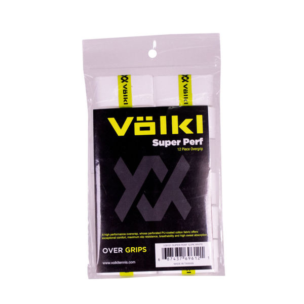 Imagen de Volkl Super Perf 12 Piece Overgrip - White + V39101