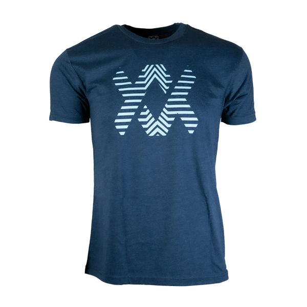 Imagen de Volkl Chev Tee - Navy/LightBlue + V83814