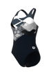 Imagen de ARENA WOMEN'S LOGO KIKKO SWIMSUIT CONTROLPRO LOW B - BLACK-ASPHALT-WHITE MULTI + 006731-550