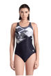 Imagen de ARENA WOMEN'S LOGO KIKKO SWIMSUIT CONTROLPRO LOW B - BLACK-ASPHALT-WHITE MULTI + 006731-550