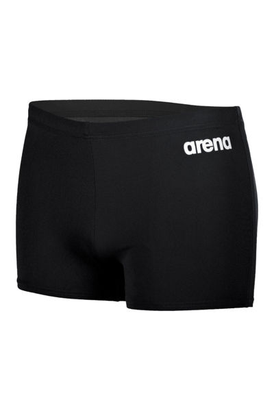 Imagen de ARENA MEN'S TEAM SWIM SHORT SOLID - BLACK-WHITE + 004776-550