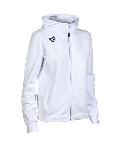 Imagen de ARENA WOMEN'S TEAM HOODED JACKET PANEL - WHITE + 004895-100