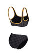 Imagen de ARENA WOMEN'S 50TH ANNIVERSARY BIKINI BRALETT - BLACK MULTI-GOLD + 006176-503