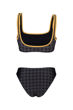 Imagen de ARENA WOMEN'S 50TH ANNIVERSARY BIKINI BRALETT - BLACK MULTI-GOLD + 006176-503