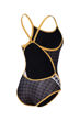 Imagen de ARENA WOMEN'S 50TH ANNIVERSARY SUPER FLY SWIMSUIT - BLACK MULTI-GOLD + 006190-503