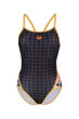 Imagen de ARENA WOMEN'S 50TH ANNIVERSARY SUPER FLY SWIMSUIT - BLACK MULTI-GOLD + 006190-503
