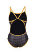 Imagen de ARENA WOMEN'S 50TH ANNIVERSARY SUPER FLY SWIMSUIT - BLACK MULTI-GOLD + 006190-503