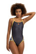 Imagen de ARENA WOMEN'S 50TH ANNIVERSARY SUPER FLY SWIMSUIT - BLACK MULTI-GOLD + 006190-503