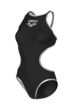 Imagen de ARENA WOMEN'S ARENA ONE BIG LOGO ONE PIECE - BLACK-SILVER + 001198-552