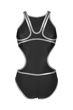 Imagen de ARENA WOMEN'S ARENA ONE BIG LOGO ONE PIECE - BLACK-SILVER + 001198-552