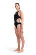 Imagen de ARENA WOMEN'S ARENA ONE BIG LOGO ONE PIECE - BLACK-SILVER + 001198-552