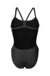 Imagen de ARENA WOMEN'S TEAM SWIMSUIT CHALLENGE SOLID - BLACK-GOLD + 004766-535