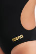 Imagen de ARENA WOMEN'S TEAM SWIMSUIT CHALLENGE SOLID - BLACK-GOLD + 004766-535