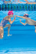 Imagen de ARENA CLASSIC SILICONE JR - SKYBLUE-WHITE + 91670-077