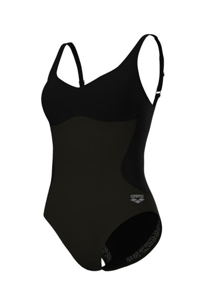 Imagen de ARENA WOMEN'S BODYLIFT SWIMSUIT MANUELA U BACK - BLACK + 006167-501