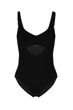 Imagen de ARENA WOMEN'S BODYLIFT SWIMSUIT MANUELA U BACK - BLACK + 006167-501