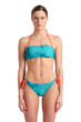 Imagen de ARENA WOMEN'S WATER PRINT BIKINI BANDEAU - CAMO KIKKO WATER MULTI + 007076-800